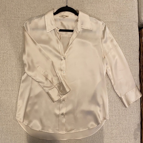 L’AGENCE 100% silk blouse - Picture 1 of 3